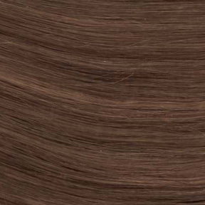 BELLE/M Set da 2 pezzi in capelli naturali lisci con clip