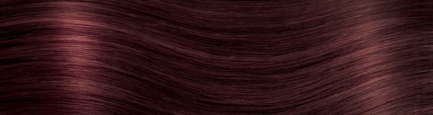 BEVERLY/M Set da 6 pezzi in capelli naturali lisci con clip