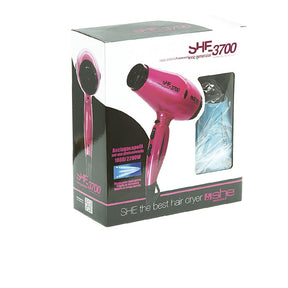 SHE-3700 Asciugacapelli compatto in ceramica e tormalina