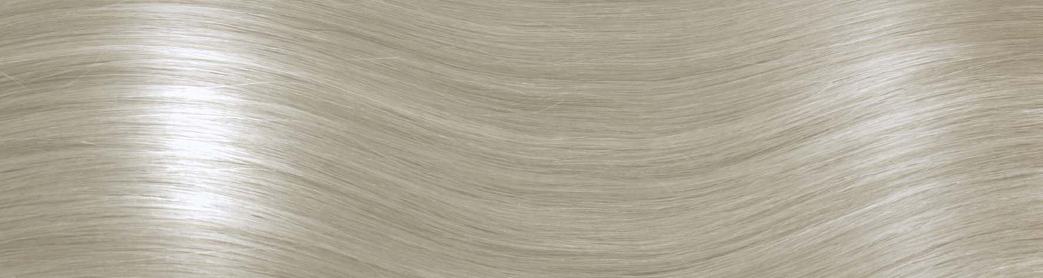 BELLE/M Set da 2 pezzi in capelli naturali lisci con clip