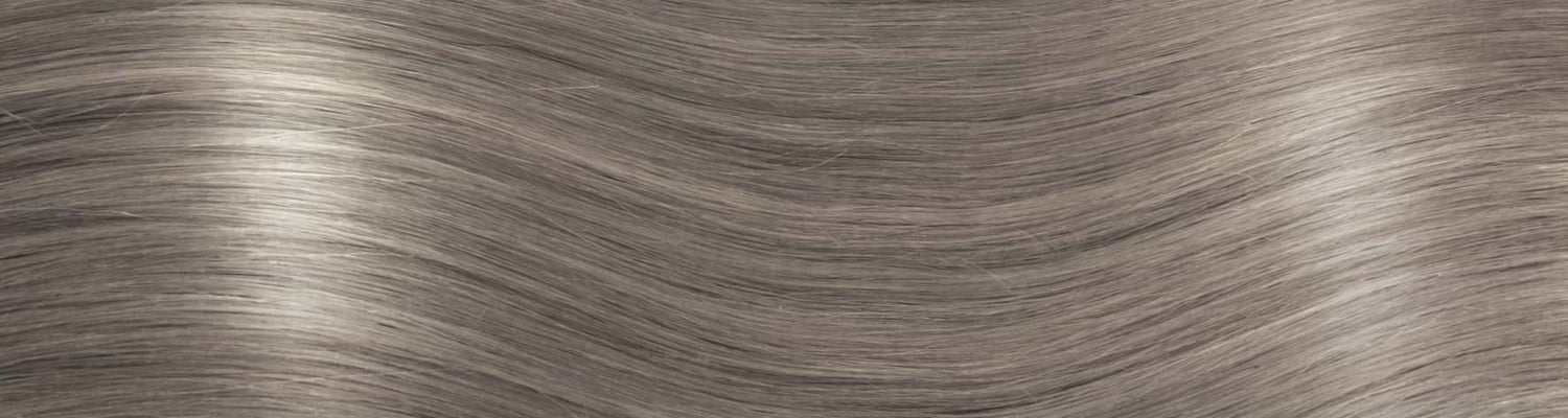 BEVERLY/M Set da 6 pezzi in capelli naturali lisci con clip