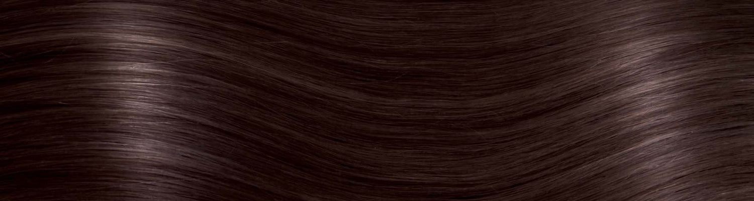 BELLE/M Set da 2 pezzi in capelli naturali lisci con clip