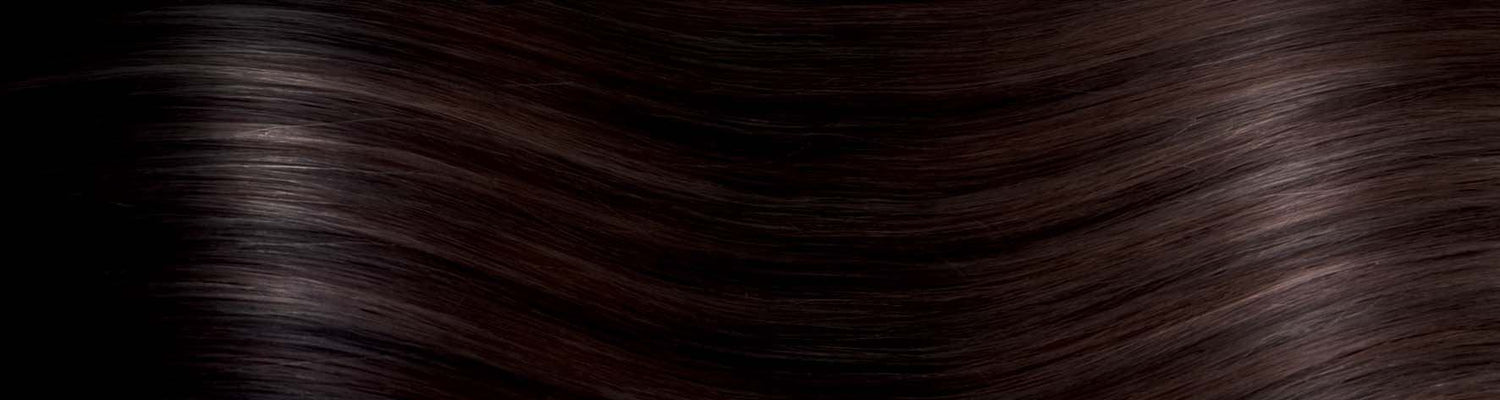 BEVERLY/M Set da 6 pezzi in capelli naturali lisci con clip