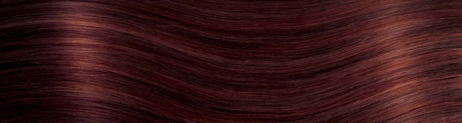 BEVERLY/M Set da 6 pezzi in capelli naturali lisci con clip