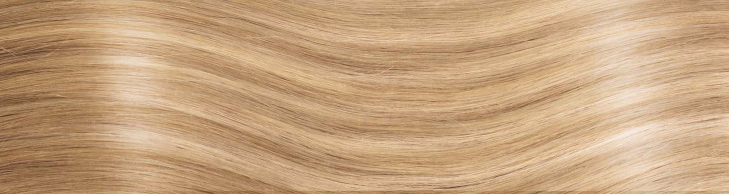 BEVERLY/M Set da 6 pezzi in capelli naturali lisci con clip