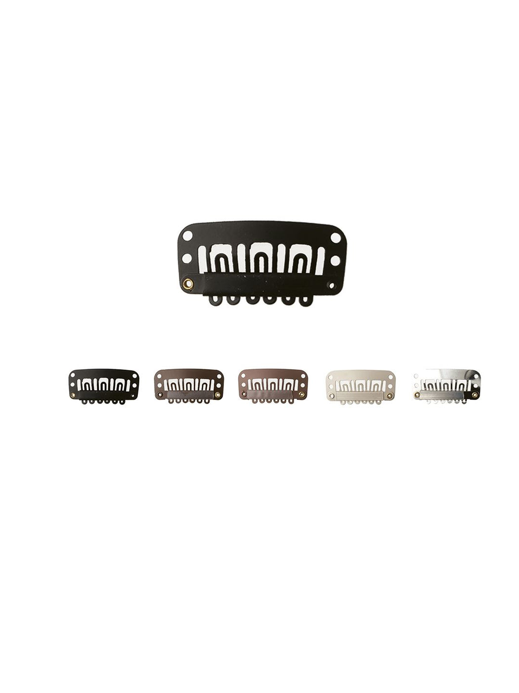CLIP10T Clip per applicazione capelli tessuti