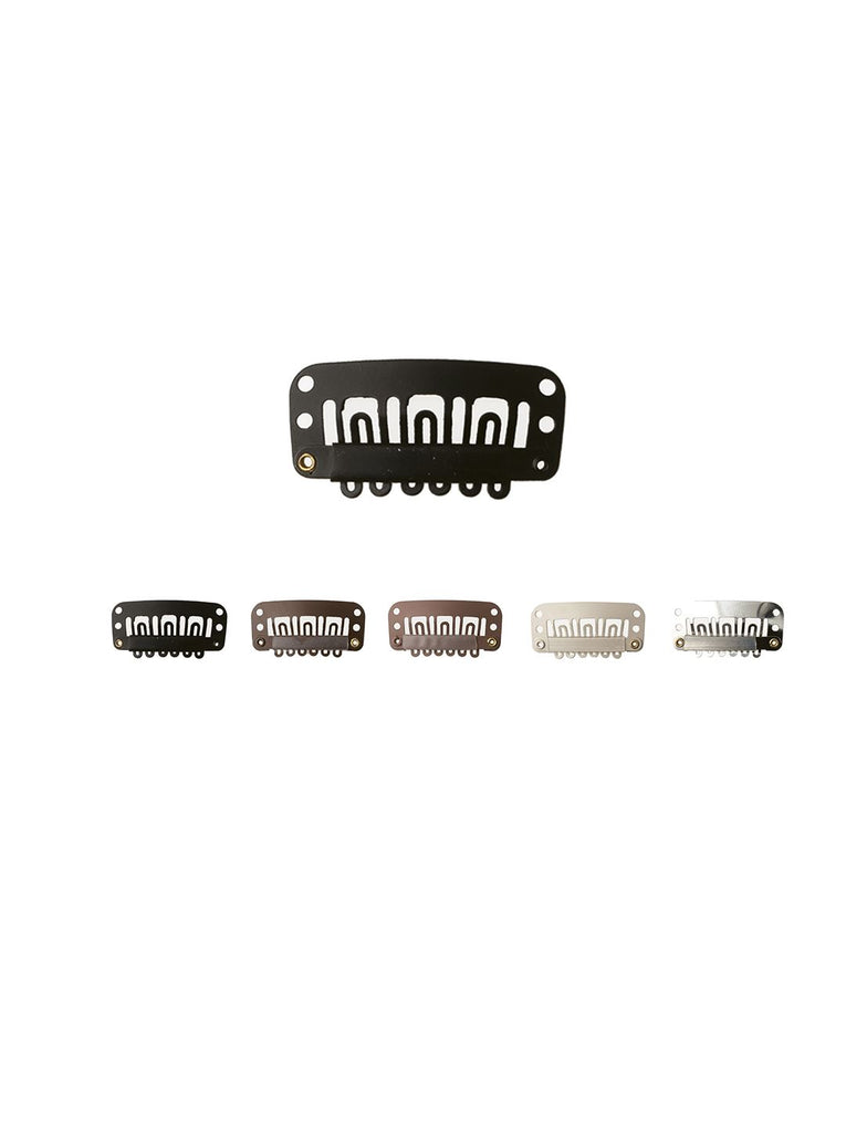 CLIP10T Clip per applicazione capelli tessuti