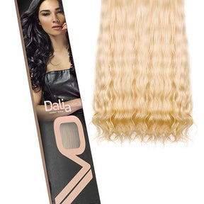 DALIA/M Toupet in capelli e fibra termica mossi linea rewo