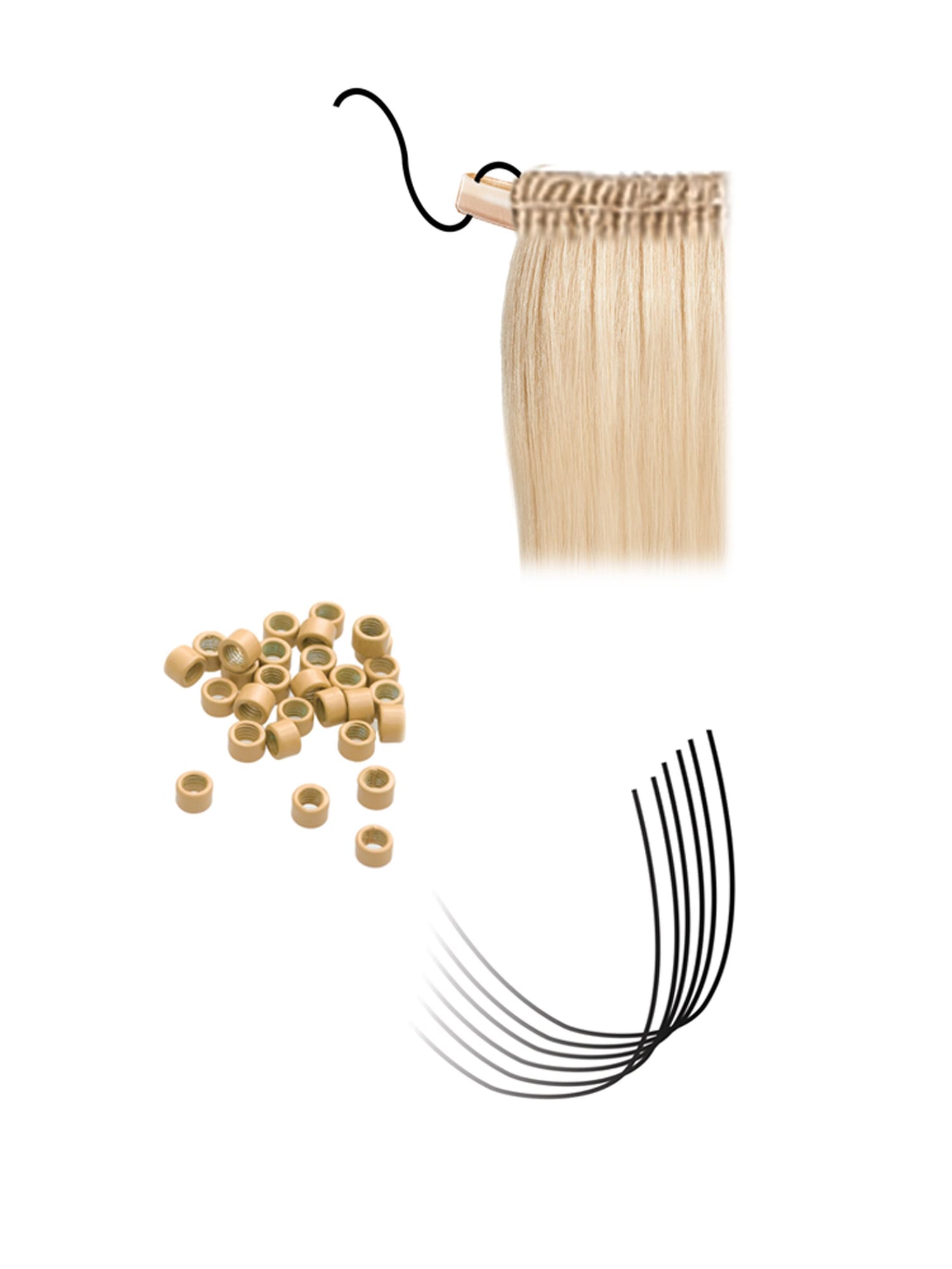 DONNA/L Toupet in capelli naturali lisci