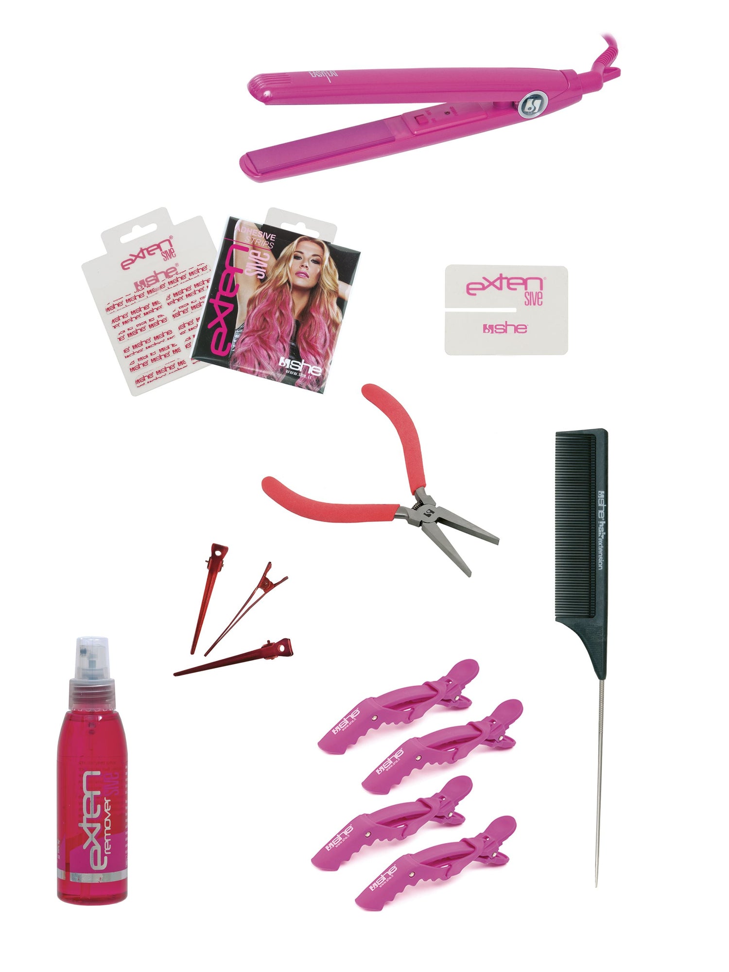 KIT EXTENSIVE Kit per applicazione extension con adesivo