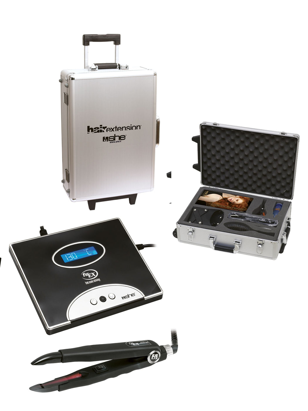 KIT FIREX Kit per applicazione extension con cheratina