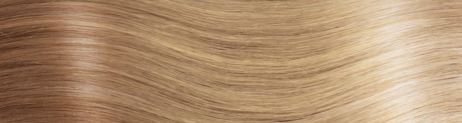 BEVERLY/M Set da 6 pezzi in capelli naturali lisci con clip