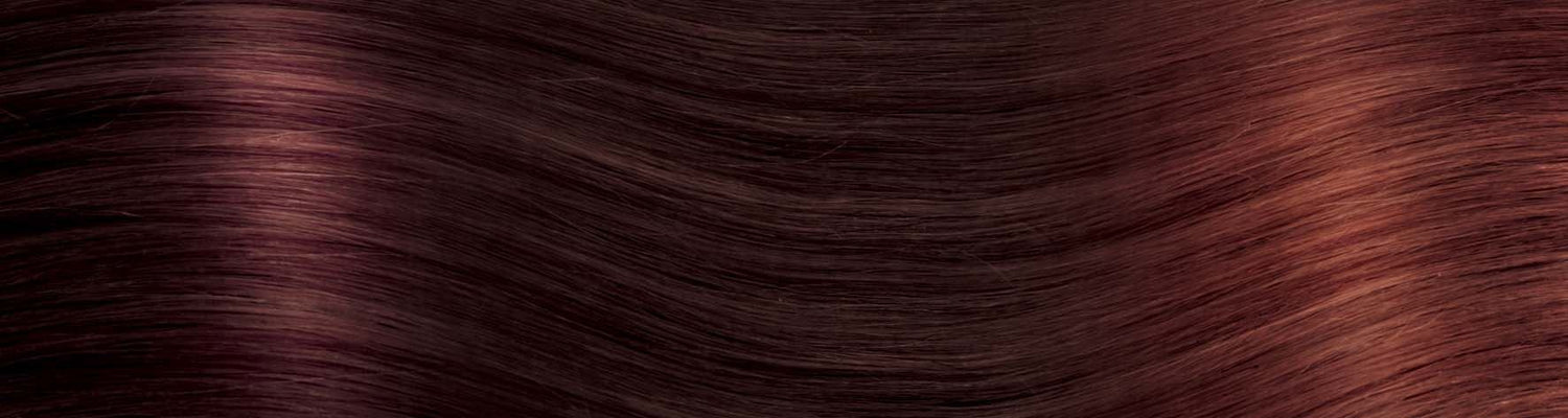 BEVERLY/M Set da 6 pezzi in capelli naturali lisci con clip