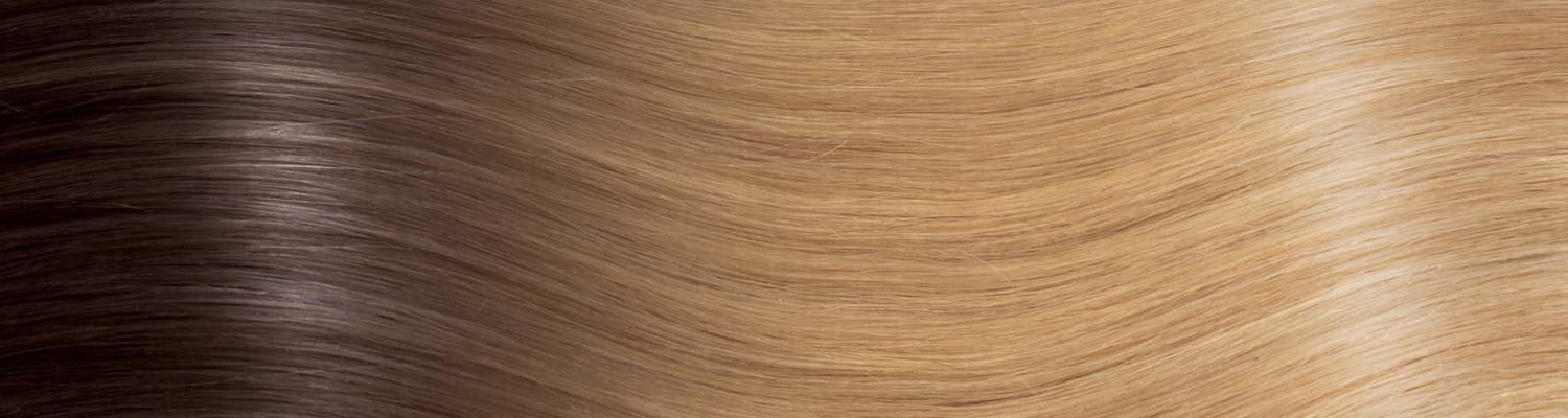 BEVERLY/M Set da 6 pezzi in capelli naturali lisci con clip