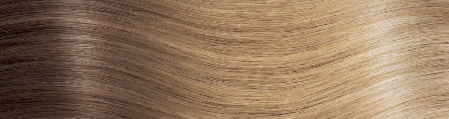 BEVERLY/M Set da 6 pezzi in capelli naturali lisci con clip