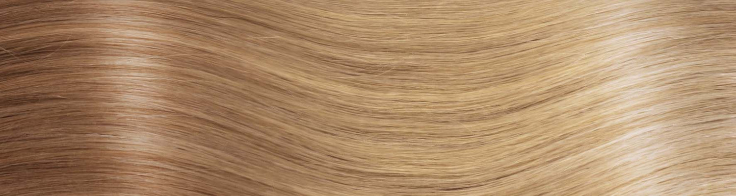 BEVERLY/M Set da 6 pezzi in capelli naturali lisci con clip