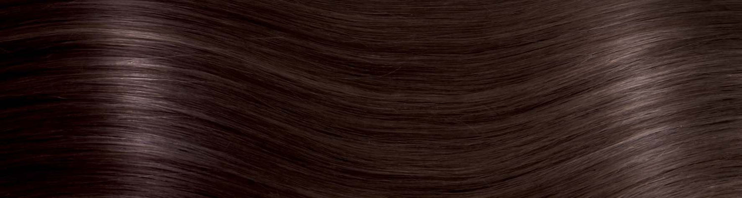 BEVERLY/M Set da 6 pezzi in capelli naturali lisci con clip