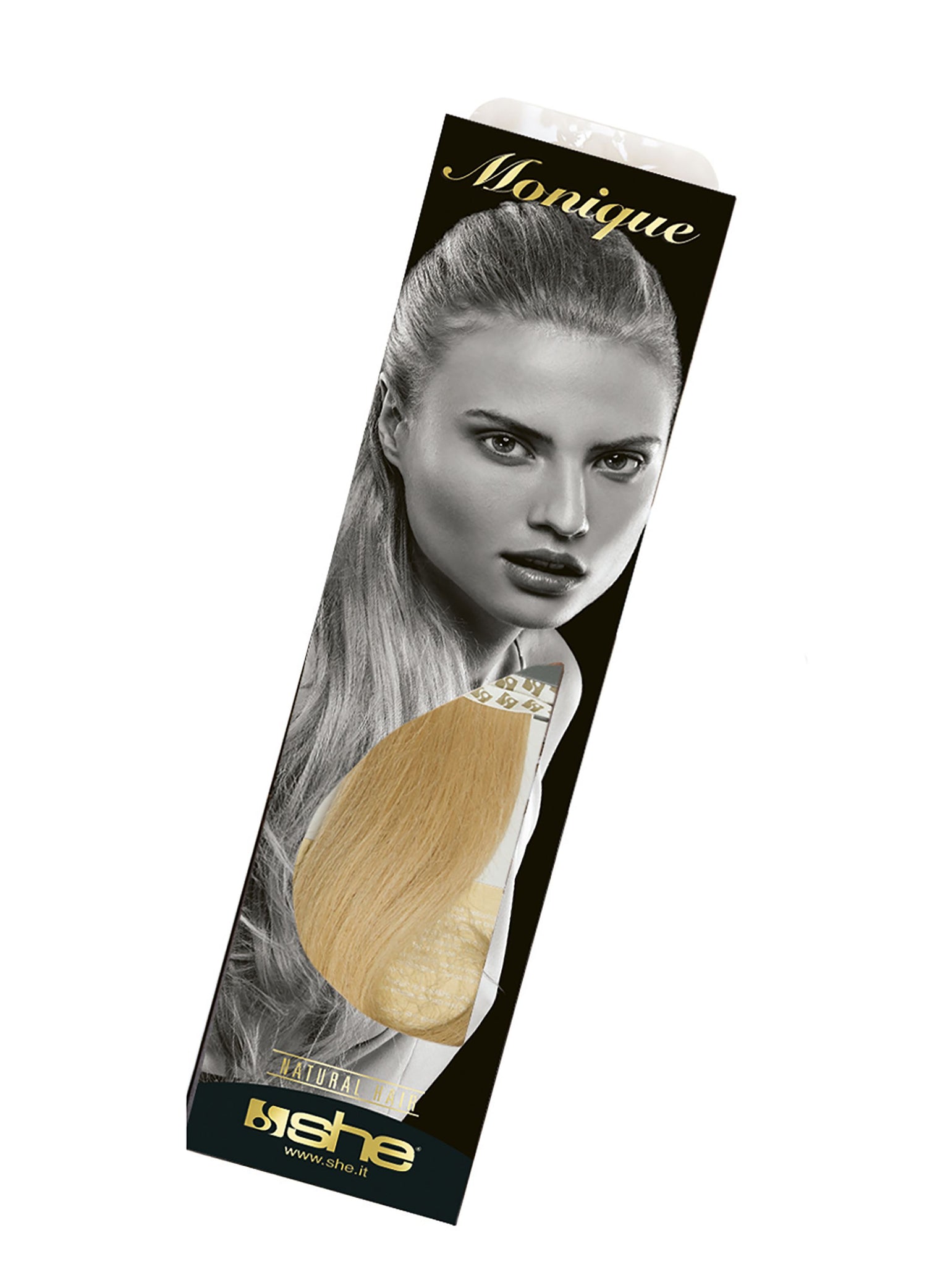 CHARLOTTE/L Coda in capelli naturali