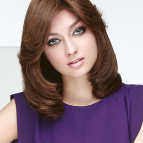 CORINNE Parrucca in capelli naturali rifinita a mano