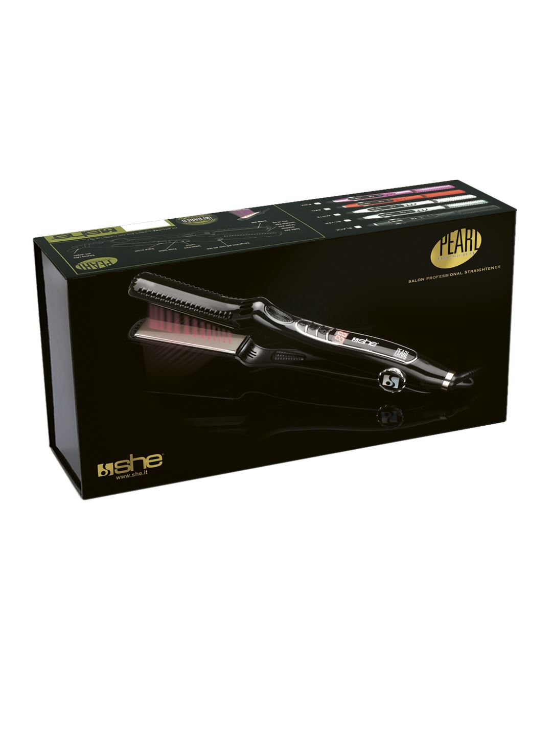 PEARL Piastra per capelli con tecnologia ad infrarossi