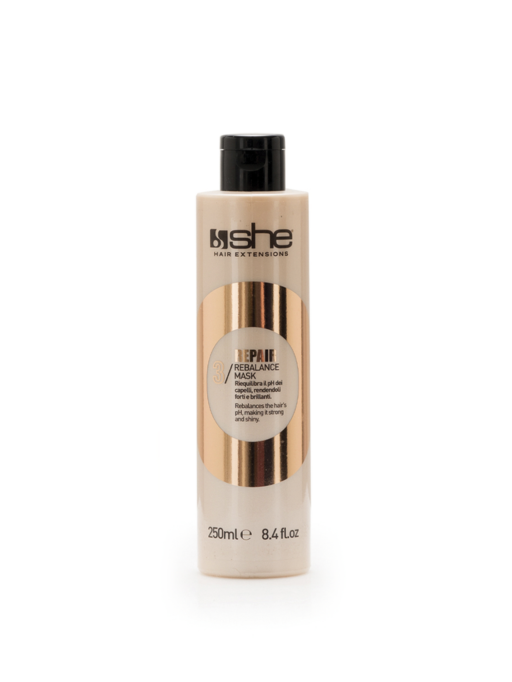 REPAIR REBALANCE MASK 250ML Maschera riequilibrante per capelli decolorati.