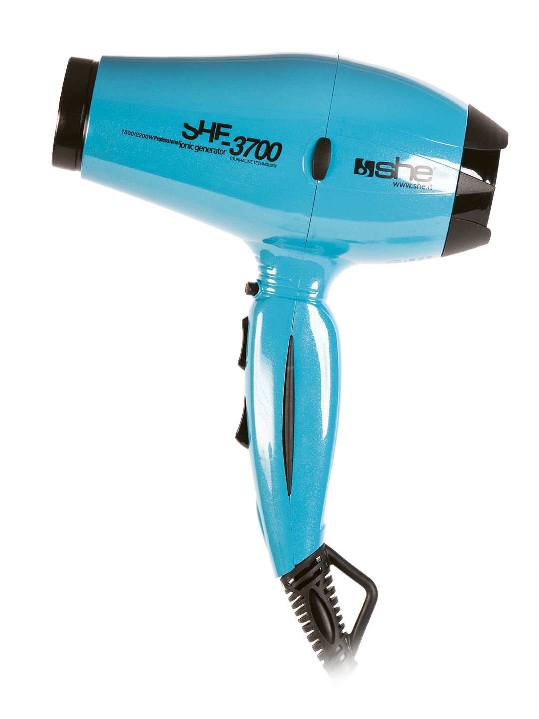 SHE-3700 Asciugacapelli compatto in ceramica e tormalina