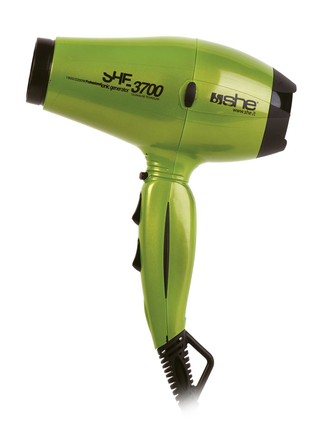 SHE-3700 Asciugacapelli compatto in ceramica e tormalina