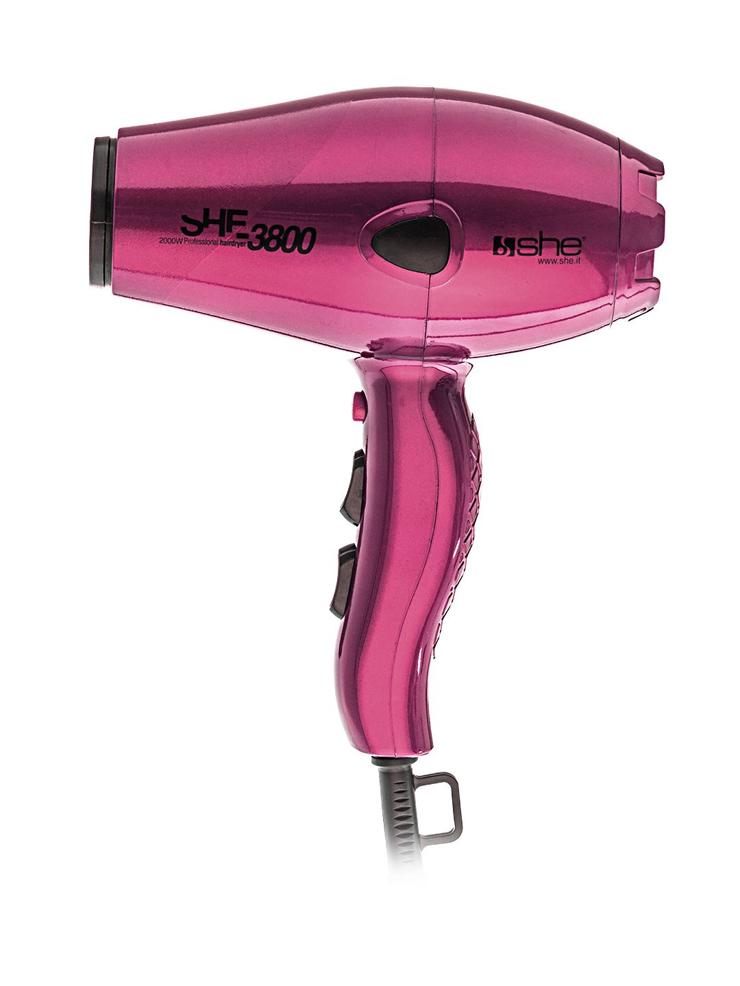 SHE-3800 Asciugacapelli con dispositivo ionizzatore