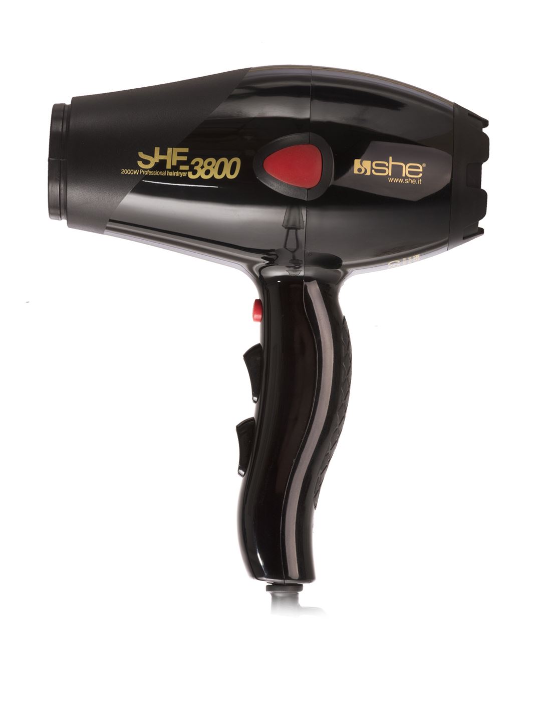 SHE-3800 Asciugacapelli con dispositivo ionizzatore