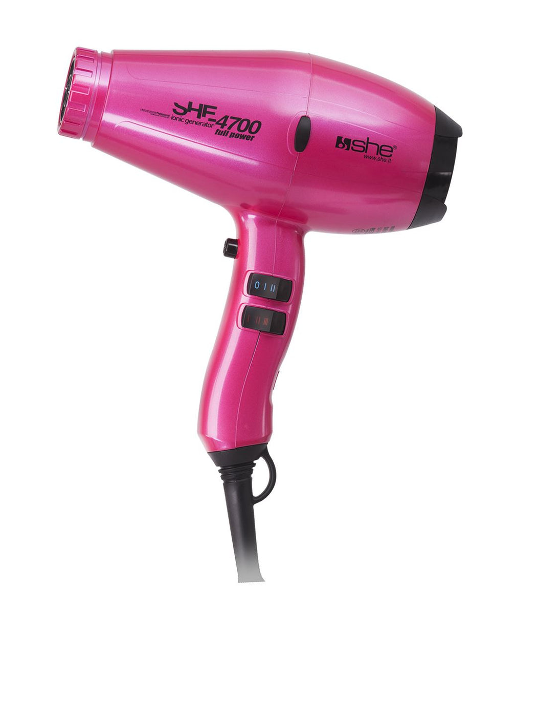 SHE-4700 Asciugacapelli super leggero