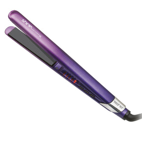 SHINE BLACK TITANIUM 24 Piastra per capelli in titanio e nano tormalina