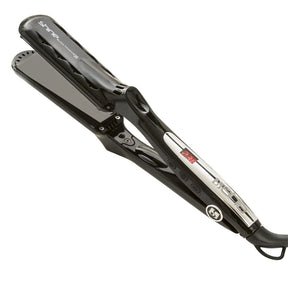 SHINE BLACK TITANIUM 35 Piastra per capelli in titanio e nano tormalina