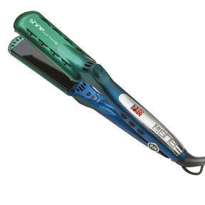 SHINE BLACK TITANIUM 35 Piastra per capelli in titanio e nano tormalina