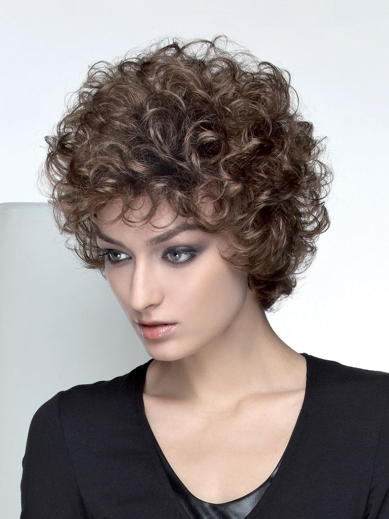 STELLA Parrucca in fibra sintetica rifinita a mano