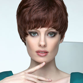 THEA Parrucca in fibra sintetica rifinita a mano